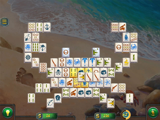 Mahjong Gold 2 Pirates Island - Screenshot #2
