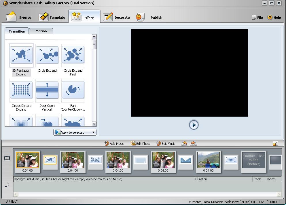 Wondershare Flash Gallery Factory - Screenshot #4
