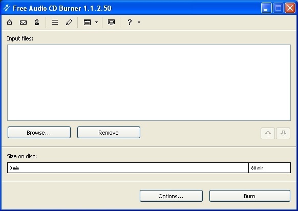 Free Audio CD Burner - Screenshot #14