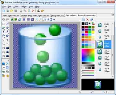 Portable Icon Editor - Screenshot #1