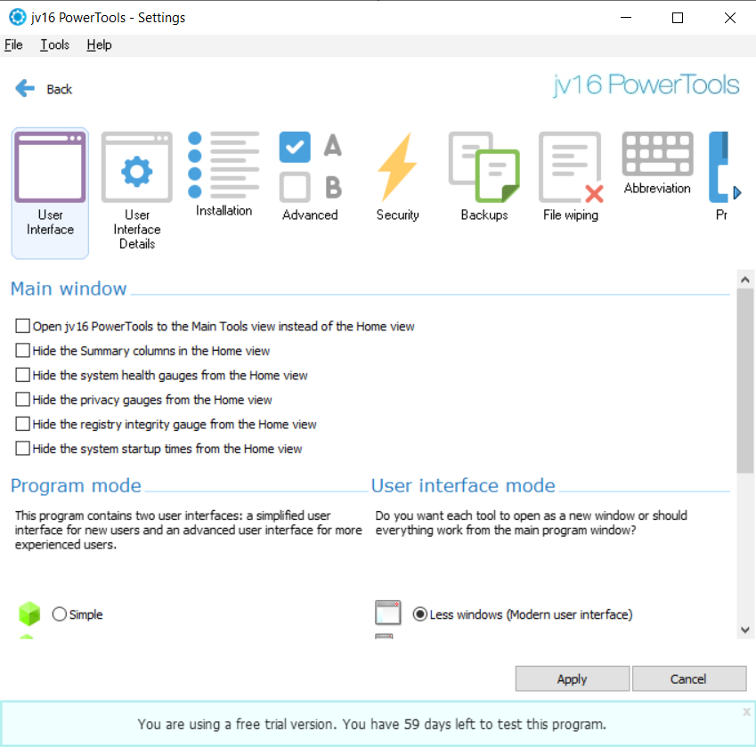 jv16 PowerTools - Screenshot #11
