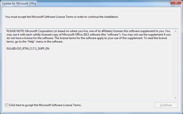 Update for Microsoft Office 2010 (KB2956141) 32-Bit Edition - Screenshot #1