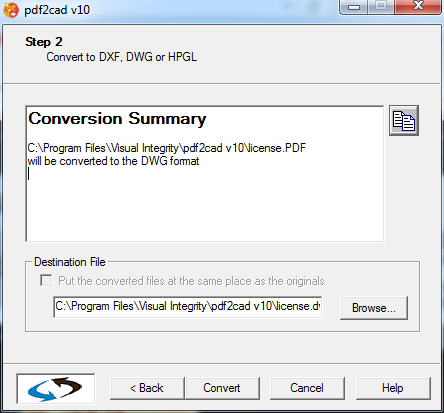 pdf2cad - Screenshot #7