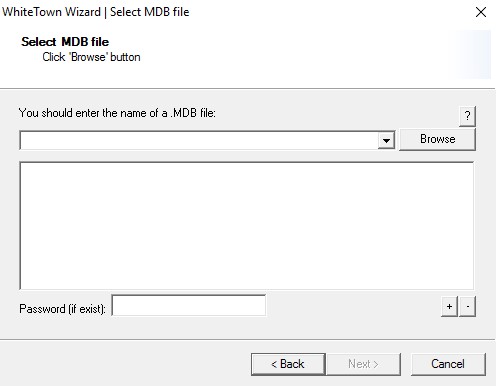 MDB to CSV Conveter - Screenshot #1