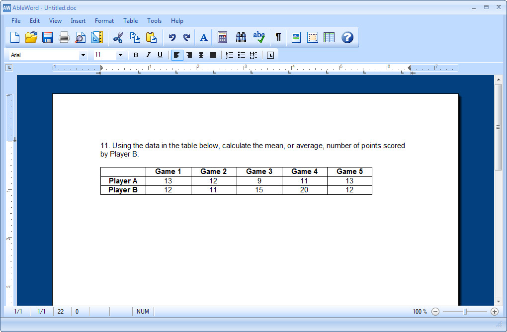 AbleWord - Screenshot #4