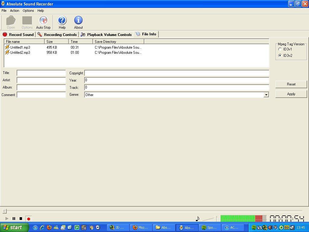 Absolute Sound Recorder - Screenshot #14