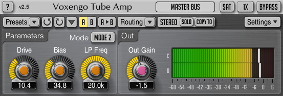Voxengo Tube Amp - Screenshot #1