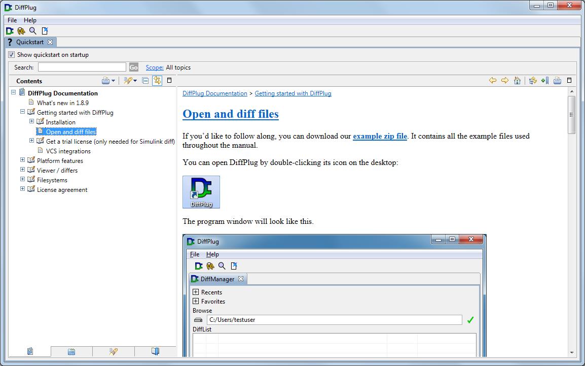 DiffPlug - Screenshot #1