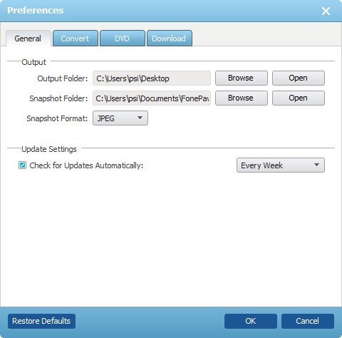 download the last version for ipod FonePaw Video Converter Ultimate 8.2