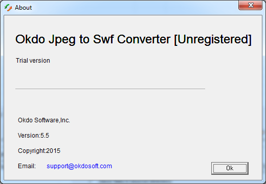 Okdo Jpeg to Swf Converter - Screenshot #2