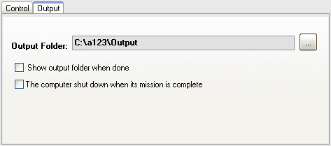 A123 AVI MPEG WMV ASF MOV FLV to 3GP Converter - Screenshot #1