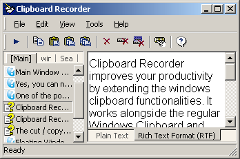 Clipboard Recorder - Screenshot #4