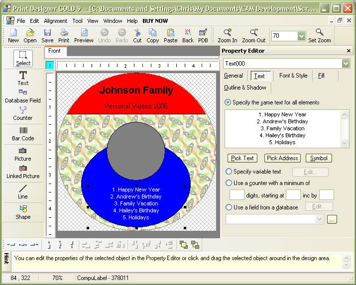 Print Designer GOLD - Screenshot #17