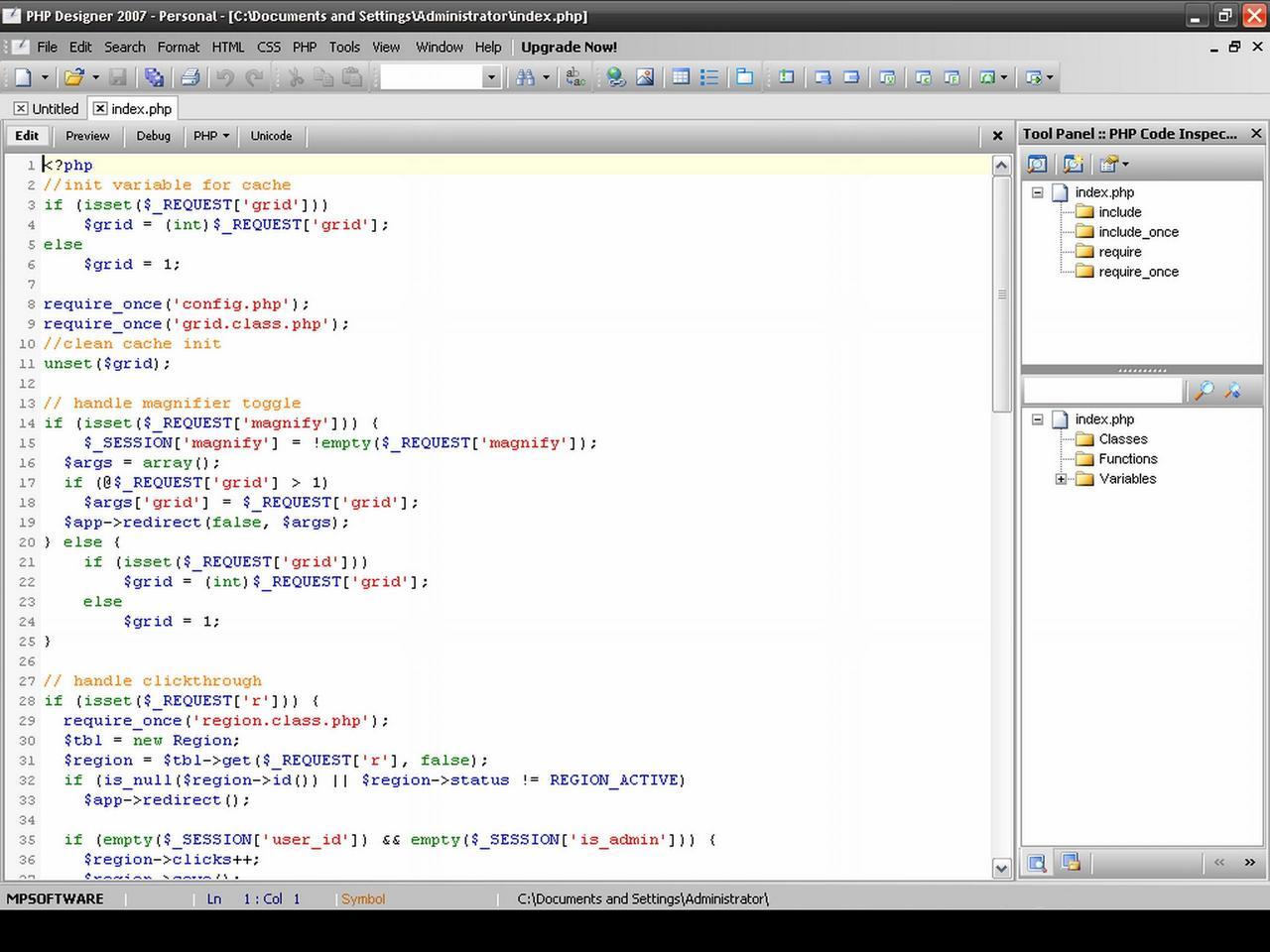 PHP Designer - Screenshot #3