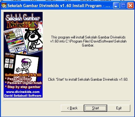 Sekolah Gambar Divinekids - Screenshot #1