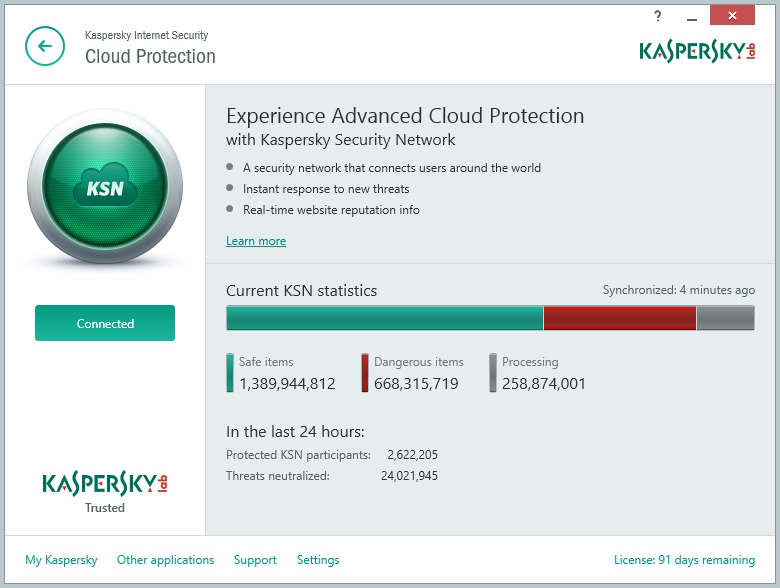 Kaspersky Internet Security - Screenshot #9