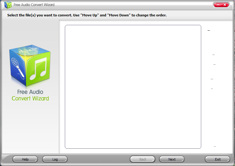 Free Audio Convert Wizard - Screenshot #1