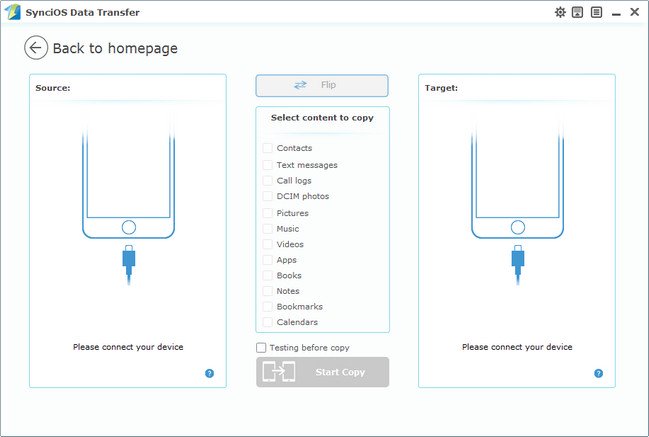 SynciOS Data Transfer - Screenshot #19