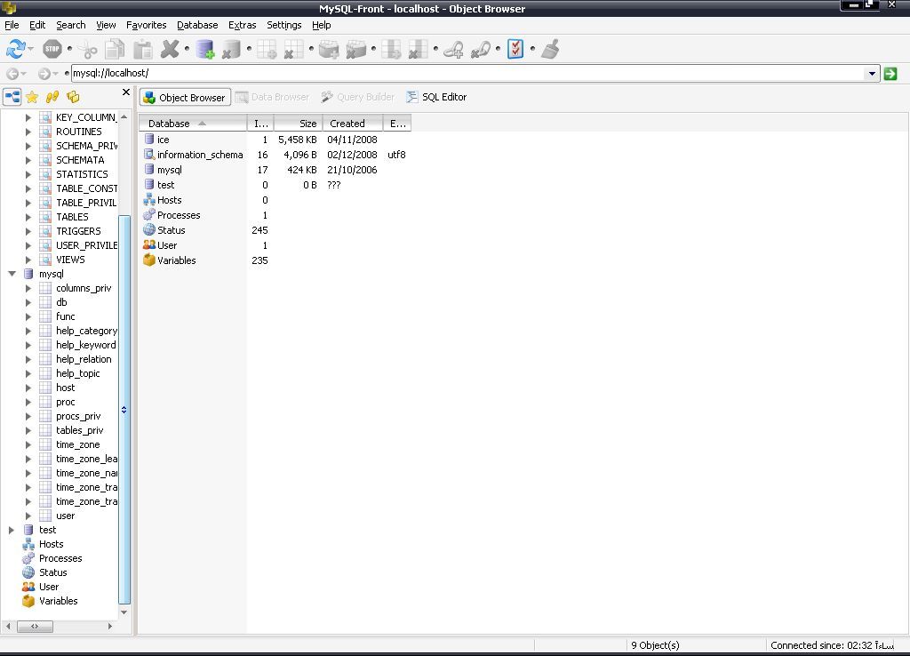 MySQL-Front - Screenshot #17