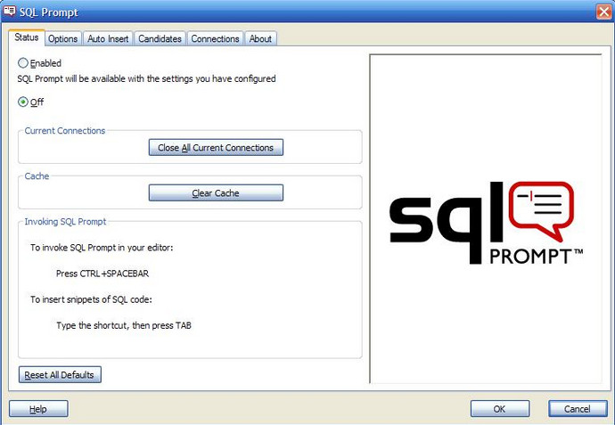 how execute sql prompt