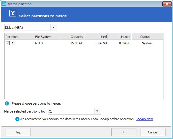 EASEUS Partition Master Unlimited Edition - Screenshot #5
