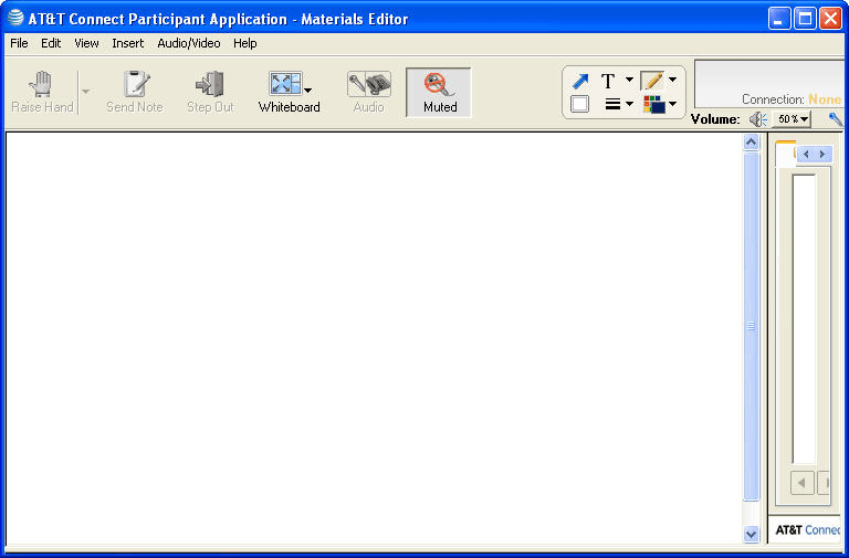 AT&T Connect Materials Editor - Screenshot #1