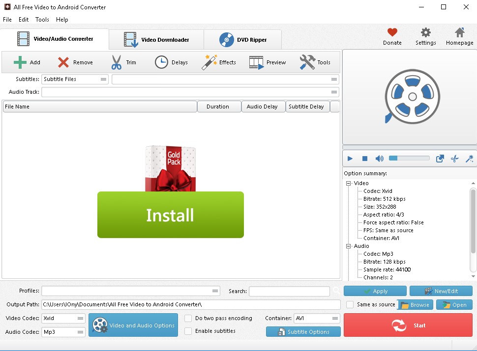 All Free Video to Android Converter latest version Get best Windows