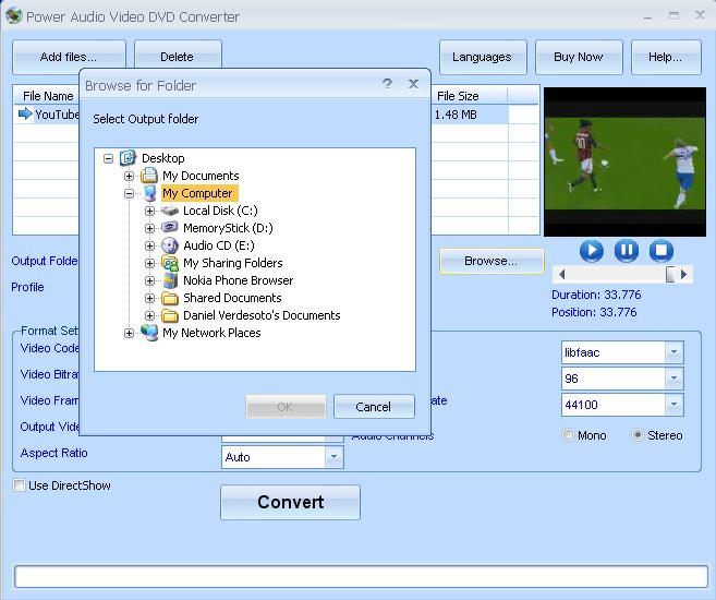 Power Audio Video DVD Converter - Screenshot #7