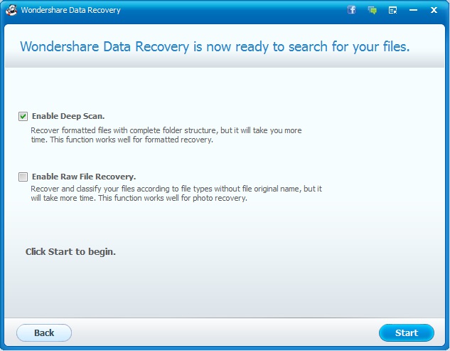Wondershare Data Recovery - Screenshot #5