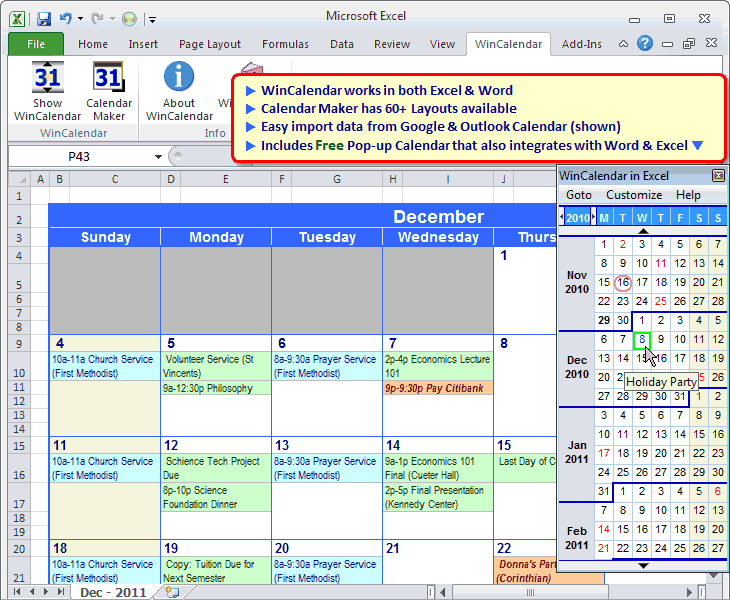 WinCalendar download for free SoftDeluxe