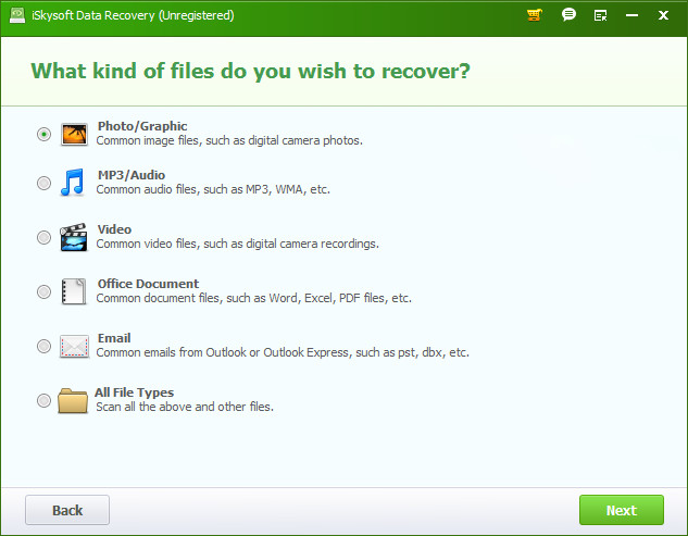 iSkysoft Data Recovery - Screenshot #6