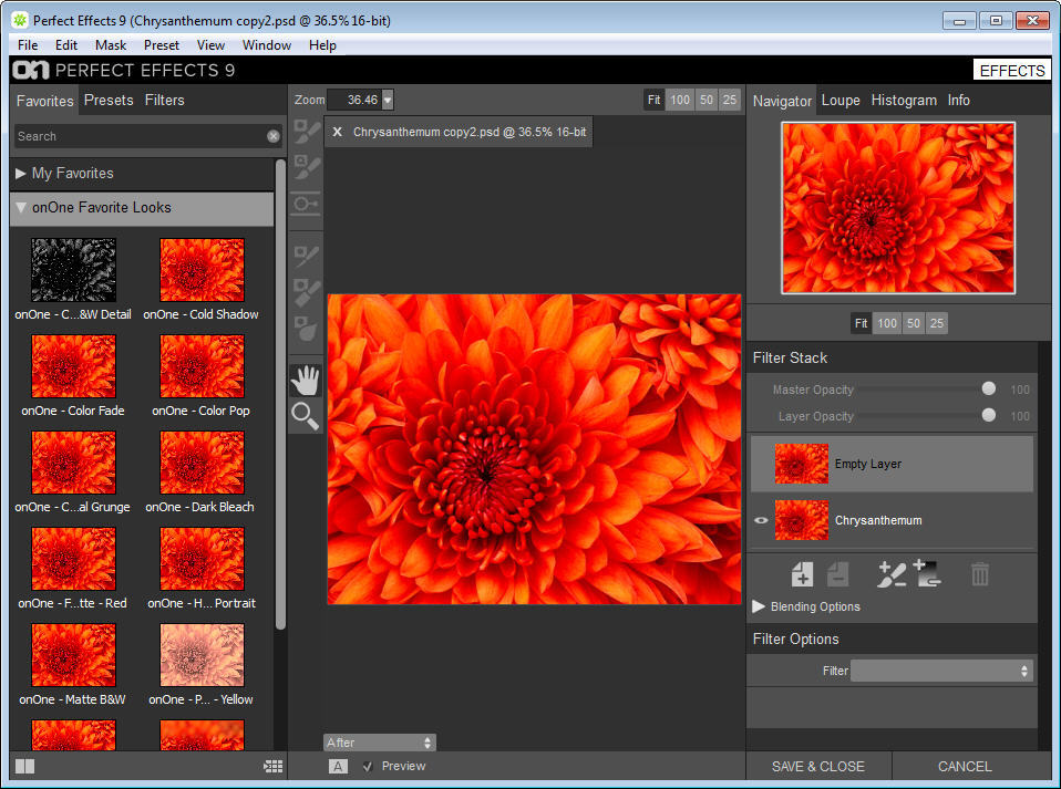 Perfect Effects - Screenshot #1