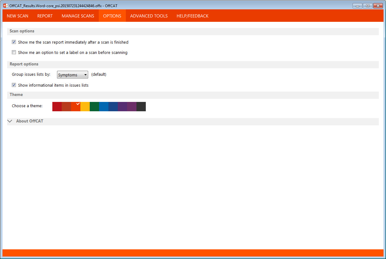 Microsoft Office Configuration Analyzer Tool - Screenshot #6