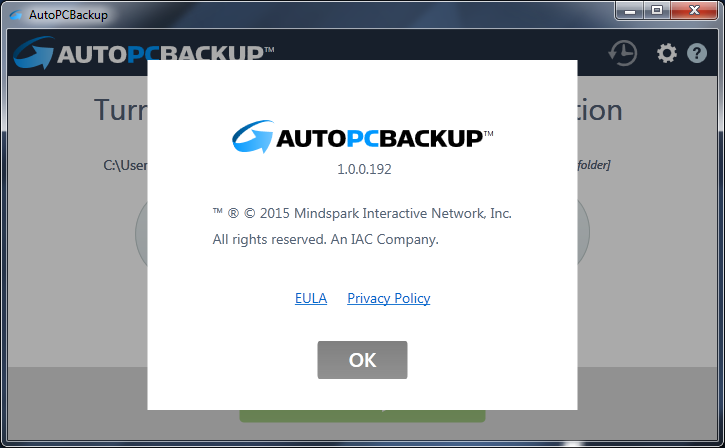 AutoPCBackup - Screenshot #1