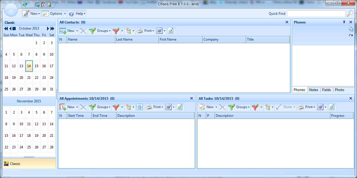 Chaos Free - Screenshot #1