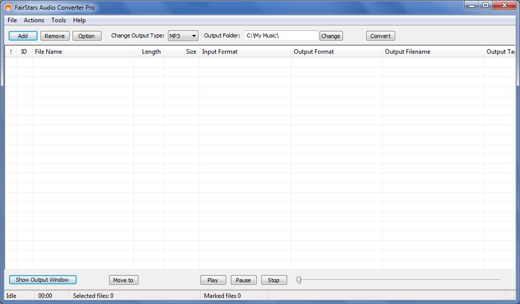 FairStars Audio Converter Pro - Screenshot #8