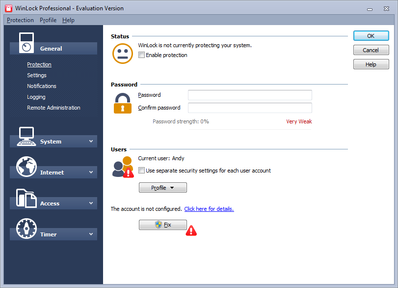 WinLock Professional - Screenshot #27