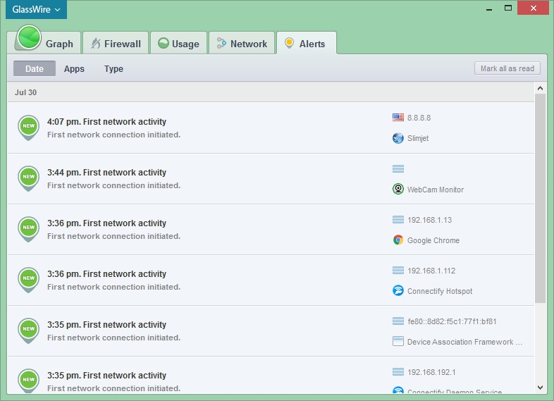 GlassWire - Screenshot #13