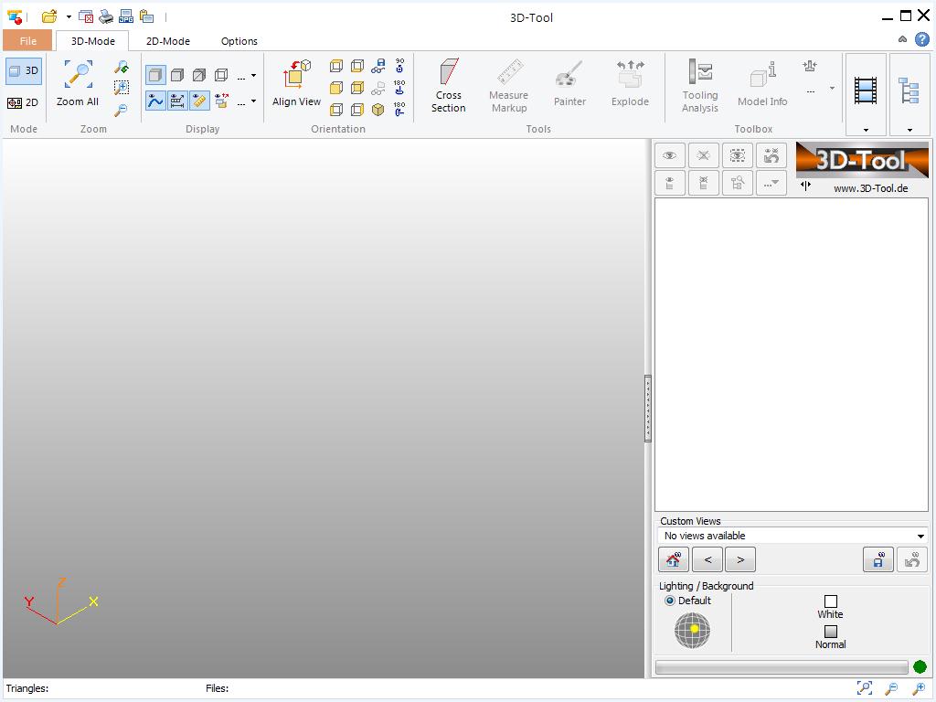 3D-Tool FreeViewer - Screenshot #1
