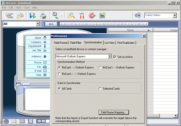 Presto! BizCard - Screenshot #3