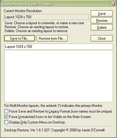 Desktop Restore - Screenshot #6