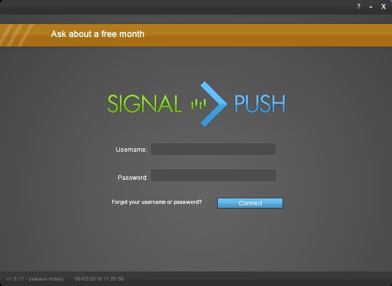 SignalPush - Screenshot #1