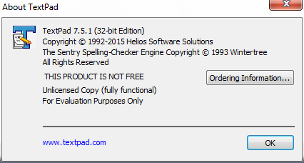 download the new TextPad 9.3.0