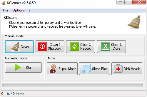 KC Softwares KCleaner - Screenshot #20