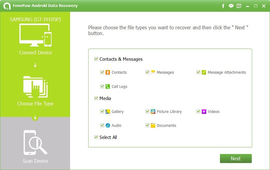fonepaw android data recovery 94fbr