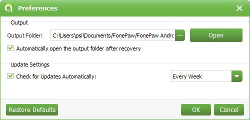 FonePaw Android Data Recovery - Screenshot #19