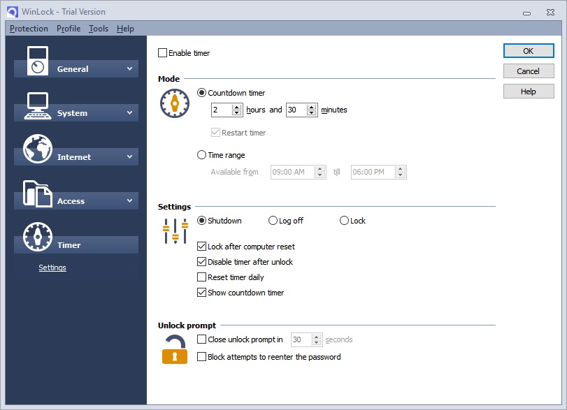WinLock - Screenshot #1