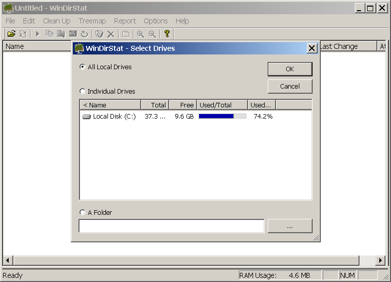 WinDirStat - Screenshot #5