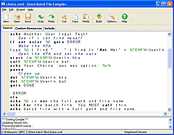 Quick Batch File Compiler - Screenshot #6