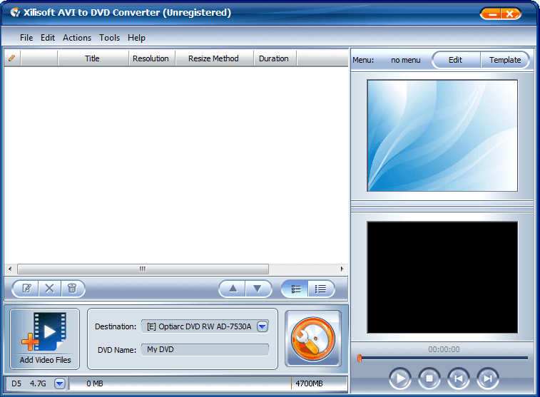 Xilisoft AVI to DVD Converter - Screenshot #9